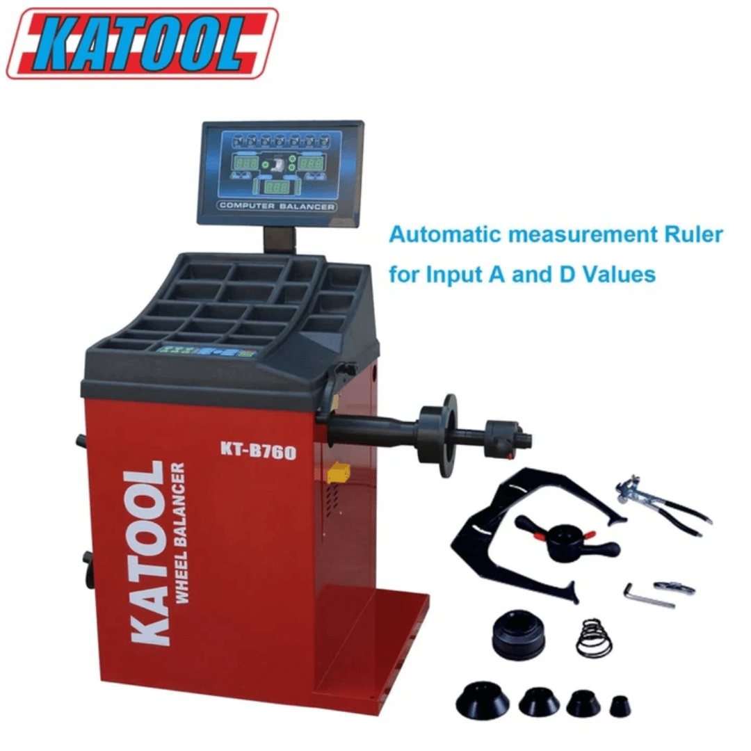 Katool Tire Changer KT-T800 & Wheel Balancer KT-B760 Combo