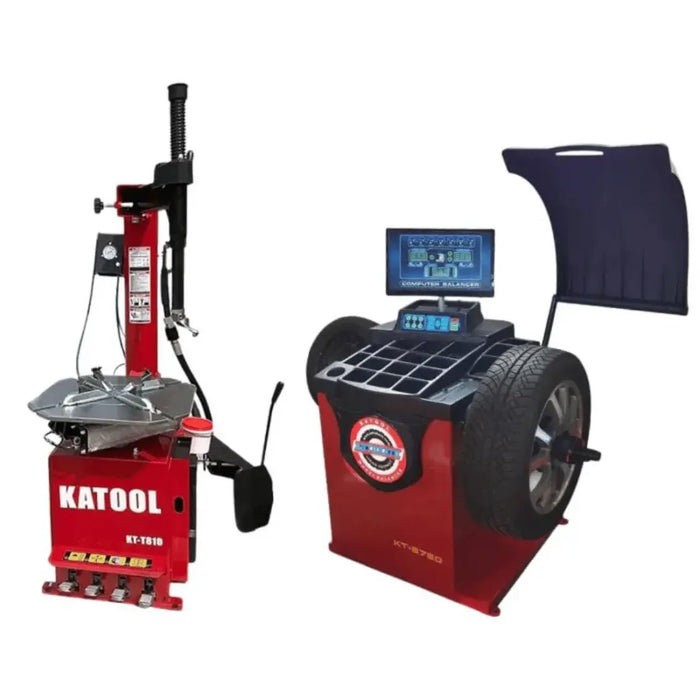 Katool KT-T810 & KT-B750 Tire Changer & Wheel Balancer Combo - Mechanic Super Store