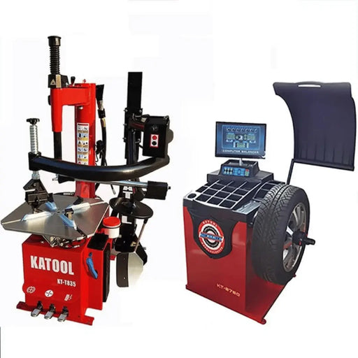 Katool Tire Changer KT-T835 & Wheel Balancer KT-B750 Combo - Mechanic Super Store
