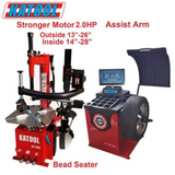Katool Tire Changer KT-T835 & Wheel Balancer KT-B750 Combo