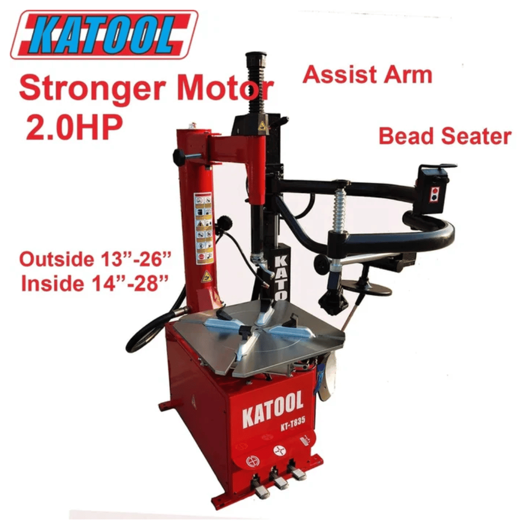 Katool Tire Changer KT-T835 & Wheel Balancer KT-B760 Combo