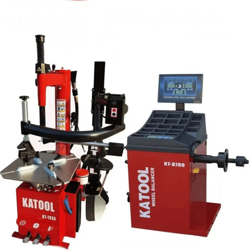Katool Tire Changer KT-T835 & Wheel Balancer KT-B760 Combo - Mechanic Super Store