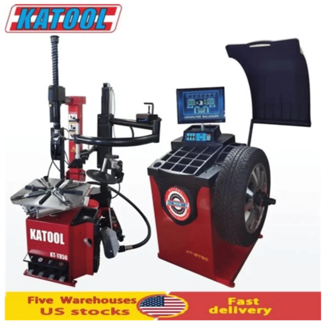 Katool Tire Changer KT-T850 & Wheel Balancer KT-B750 Combo
