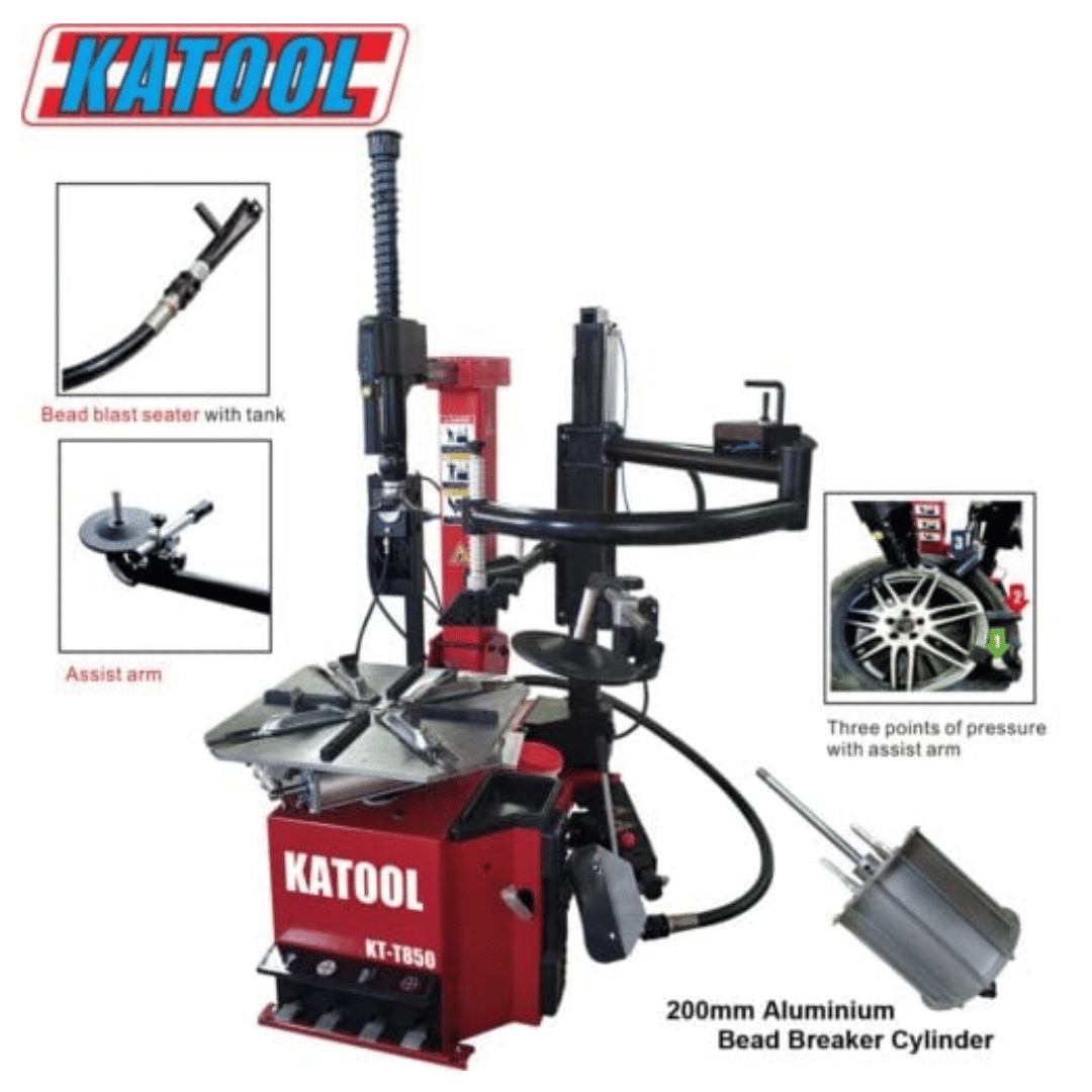 Katool Tire Changer KT-T850 & Wheel Balancer KT-B750 Combo