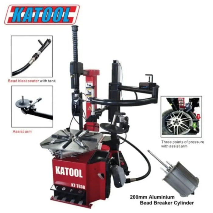 Katool Tire Changer KT-T850 & Wheel Balancer KT-B750 Combo - Mechanic Super Store