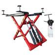 Katool KT-X66 6600 lbs Mid Rise Scissor Lift | Portable Vehicle LIft - Mechanic Super Store