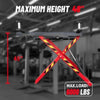 Katool KT-X66 6600 lbs Mid Rise Scissor Lift | Portable Vehicle LIft - Mechanic Super Store