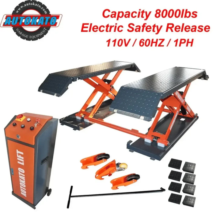 Katool KT-X85-ELECTRIC Mid Rise Scissor Lift - Mechanic Super Store
