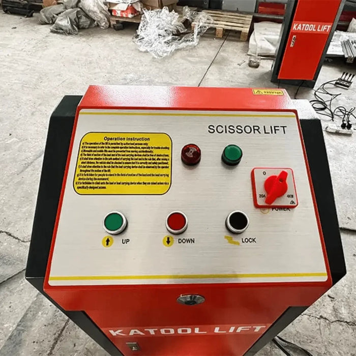 Katool X90E 8000 lbs Mid Rise Electric Scissor Lift - Mechanic Super Store