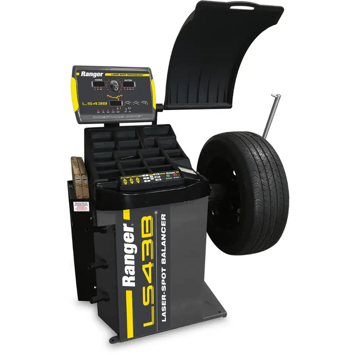 Ranger LS43B Wheel Balancer / 3D Quick-Touch™ Laser-Spot™ / 36 mm Shaft - Mechanic Super Store