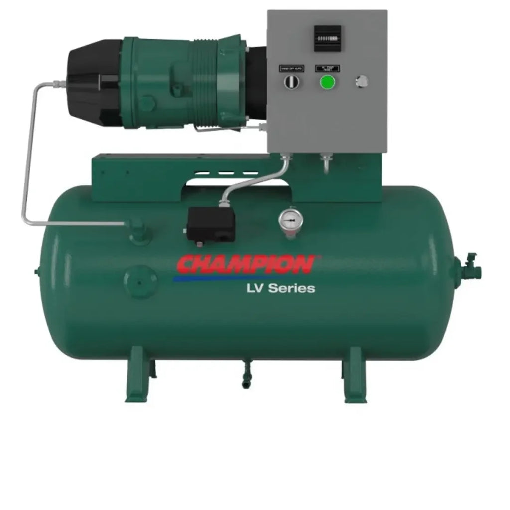 Gardner Denver LV04PURHS-8 5HP 80gal horizontal single-stage electric air compressor