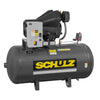 Schulz Audaz MCSZ 230V 3PH 5HP 80gal horizontal two-stage electric air compressor