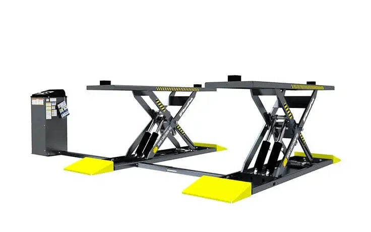 BendPak MDS-6EXT 6,000 lb. Mid-Rise Scissors Lift - Extended Platform - Mechanic Super Store