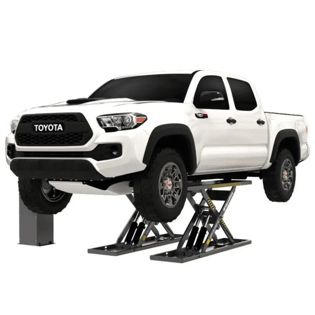 BendPak Mid-Rise Scissor Lift MDS-6EXTF 6,000-lb. Capacity / Open-Center / Extended Platform / Flush-Mount - Mechanic Super Store