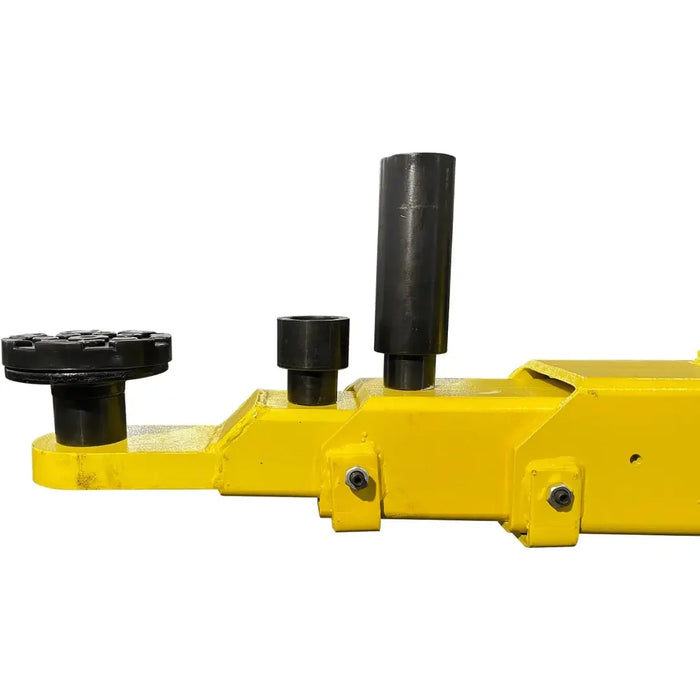 Triumph NTO-10A 10,000 lb. 2 Post Lift up close image of the support arm of the 2 post car lift- Mechanic Super Store