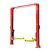 Amgo OH-9 9,000 lb 2 Post Lift show on a halo white background - Mechanic Super Store