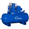 Quincy 4103DS12HCB23 10HP 120gal horizontal two-stage electric air compressor