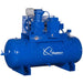 Quincy 4103DS12HCB23 10HP 120gal horizontal two-stage electric air compressor