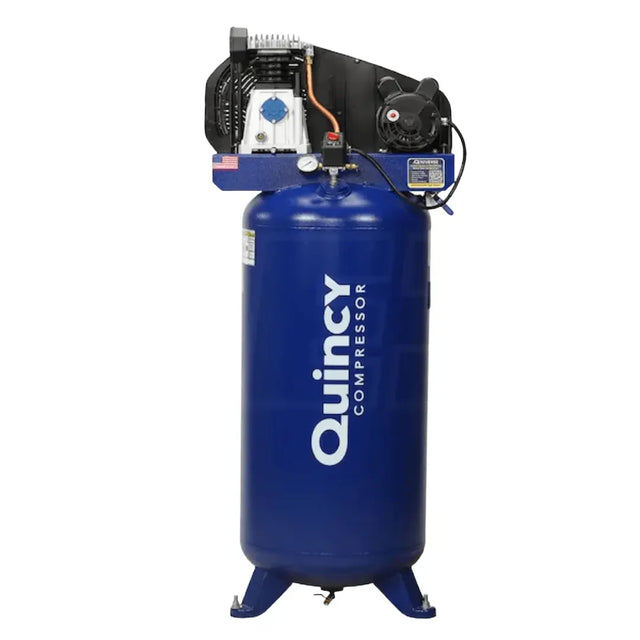 Quincy Q13160VQ 3.5-HP 60-Gallon (Belt Drive) Single Stage Air Compressor (230V 1-Phase) - Mechanic Super Store
