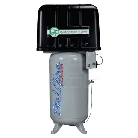 BelAire 7.5-HP 80-Gallon Two-Stage Quiet Performance Air Compressor (208-230V 1-Phase)