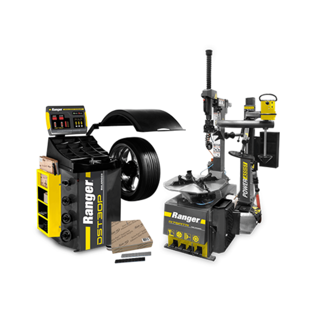 Ranger R76ATR-L Tire Changer - DST30P Wheel Balancer - Tape Wheel Weights Package
