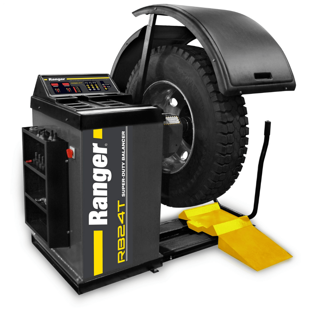 Ranger RB24T Truck Wheel Balancer / Complete with Deluxe Adapter Kit and Quick-Chuck
