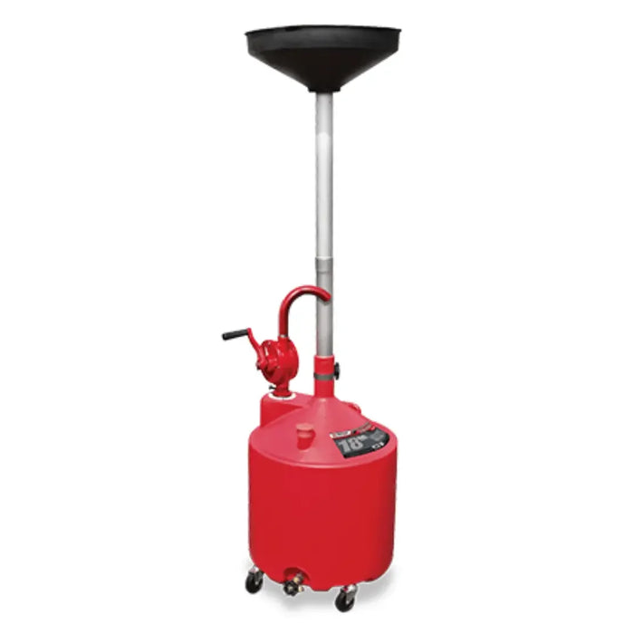 Ranger RD-18G 18-Gallon Upright Portable Oil Drain with Pump - Mechanic Super Store