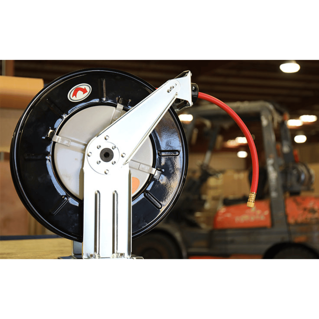 Ranger RH-50PL Premium Air Hose Reel with Hose