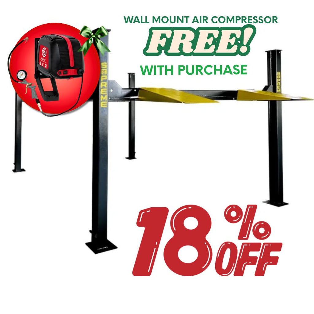 Supreme 11,000 lb, 4 Post Car Lift