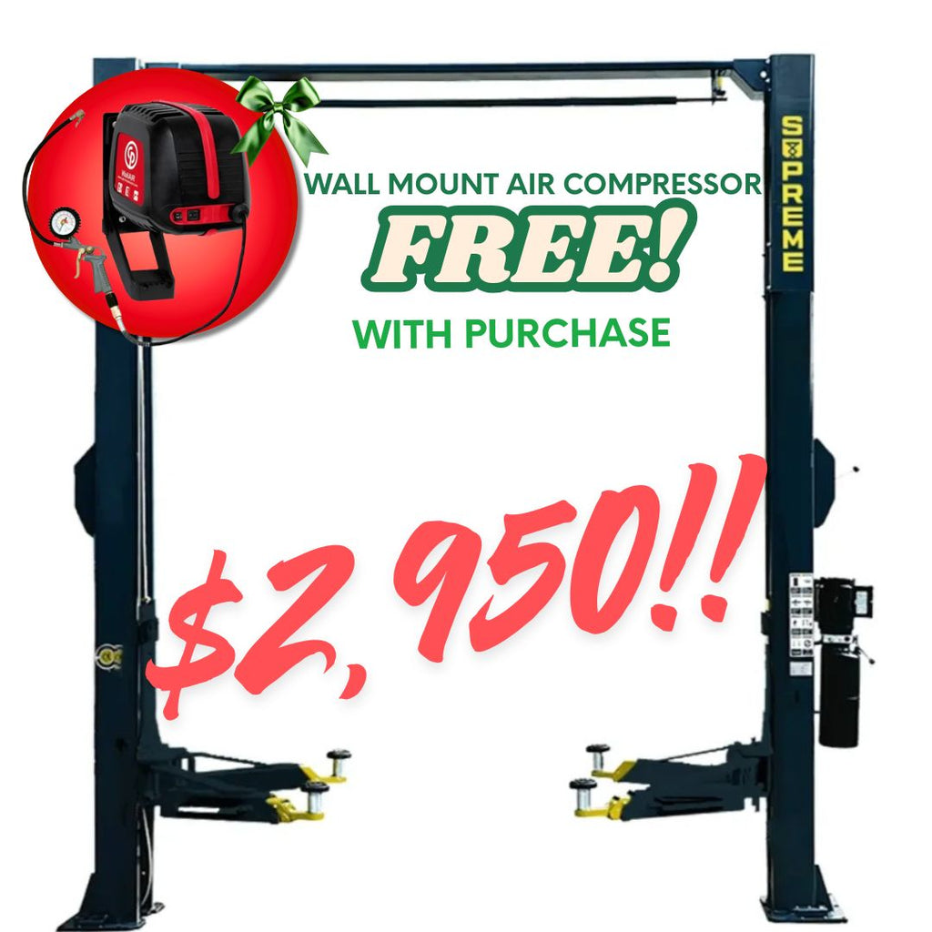 Supreme SP-12CFX 12,000 lb, 2 Post Car Lift