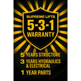 Supreme SP-M1000 1,000 lb Motorcycle Lift