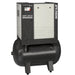 Schulz SRP 4010 460V 3PH 10HP 120gal horizontal single-stage electric air compressor