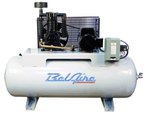 BelAire 318H 5HP 80gal horizontal two-stage electric air compressor