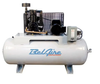 BelAire 318HE 5HP 80gal horizontal two-stage electric air compressor