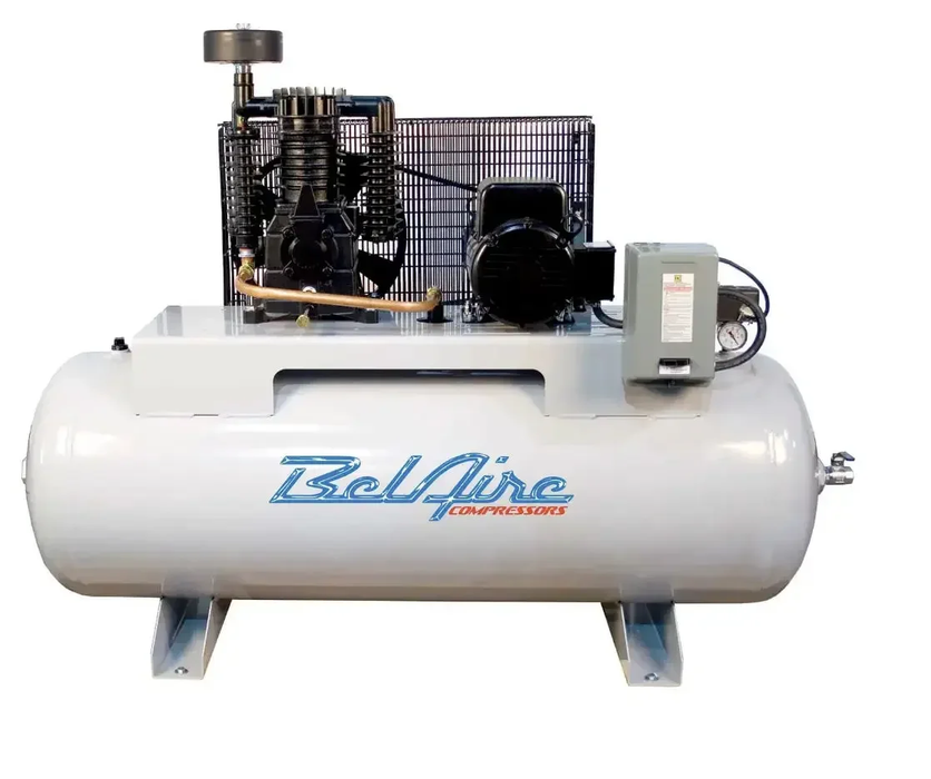 BelAire 318HE 5HP 80gal horizontal two-stage electric air compressor