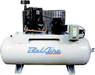 BelAire 318VLE 8HP 80gal horizontal two-stage electric air compressor
