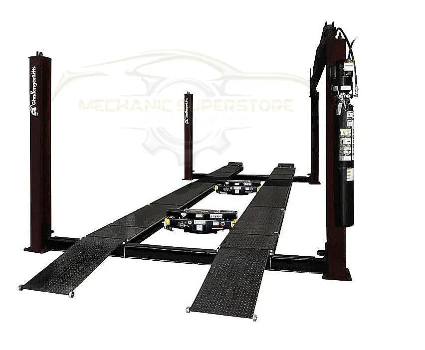 Challenger Lifts 44018E 18000 lbs Heavy-Duty 4 Post Alignment Lift ...