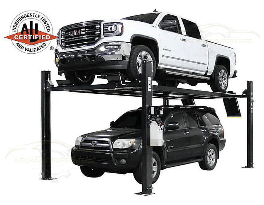Atlas APEX9 ALI Certified Hobbyist 9,000 lb. Capacity 4-Post Lift - Mechanic Super Store