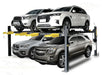 Amgo 409-DPX 9,000 lb Double Parking 4 Post Lift - Mechanic Super Store