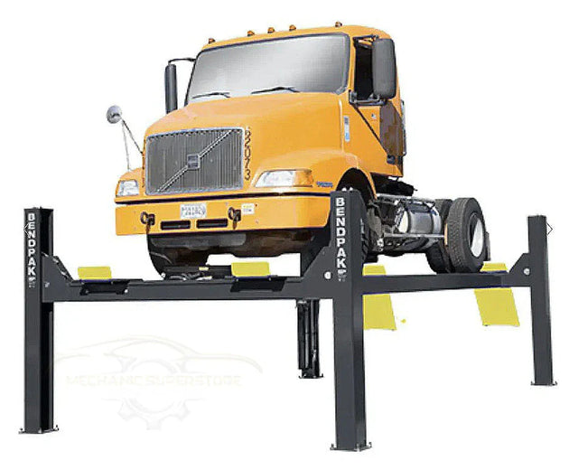 BendPak HDS-40X 40,000 lb. 4 Post Heavy Duty Lift - Extended Runways - Mechanic Super Store