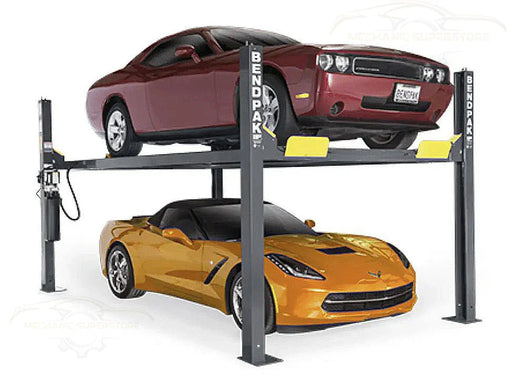 BendPak HD-9 9,000 lb. Super Wide Runway 4 Post Storage Lift - Mechanic Super Store
