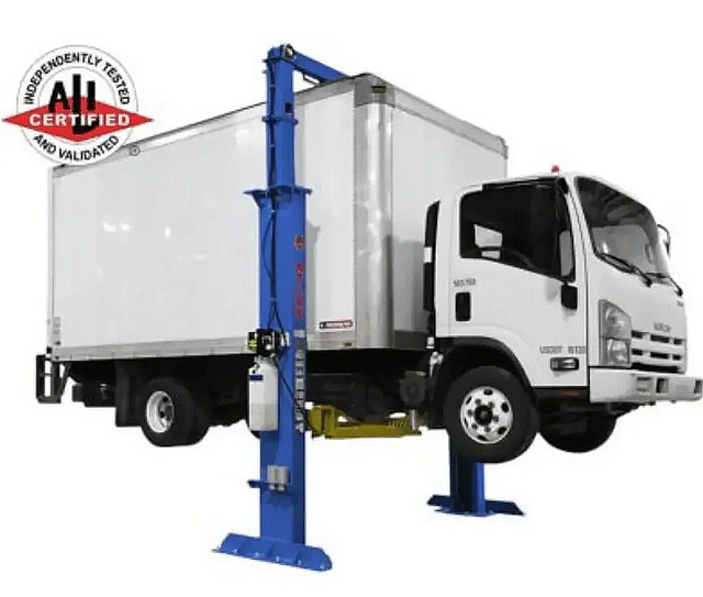 Atlas Platinum PVL15 ALI Certified Commercial Overhead 15,000 lb. Capacity 2 Post Lift - Mechanic Super Store