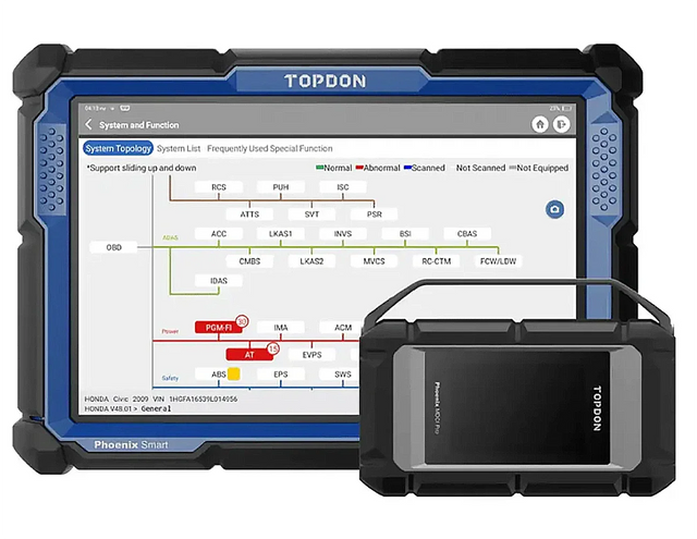 Topdon USA Phoenix Smart Advanced Intelligent Diagnostic Scanner - Mechanic Super Store