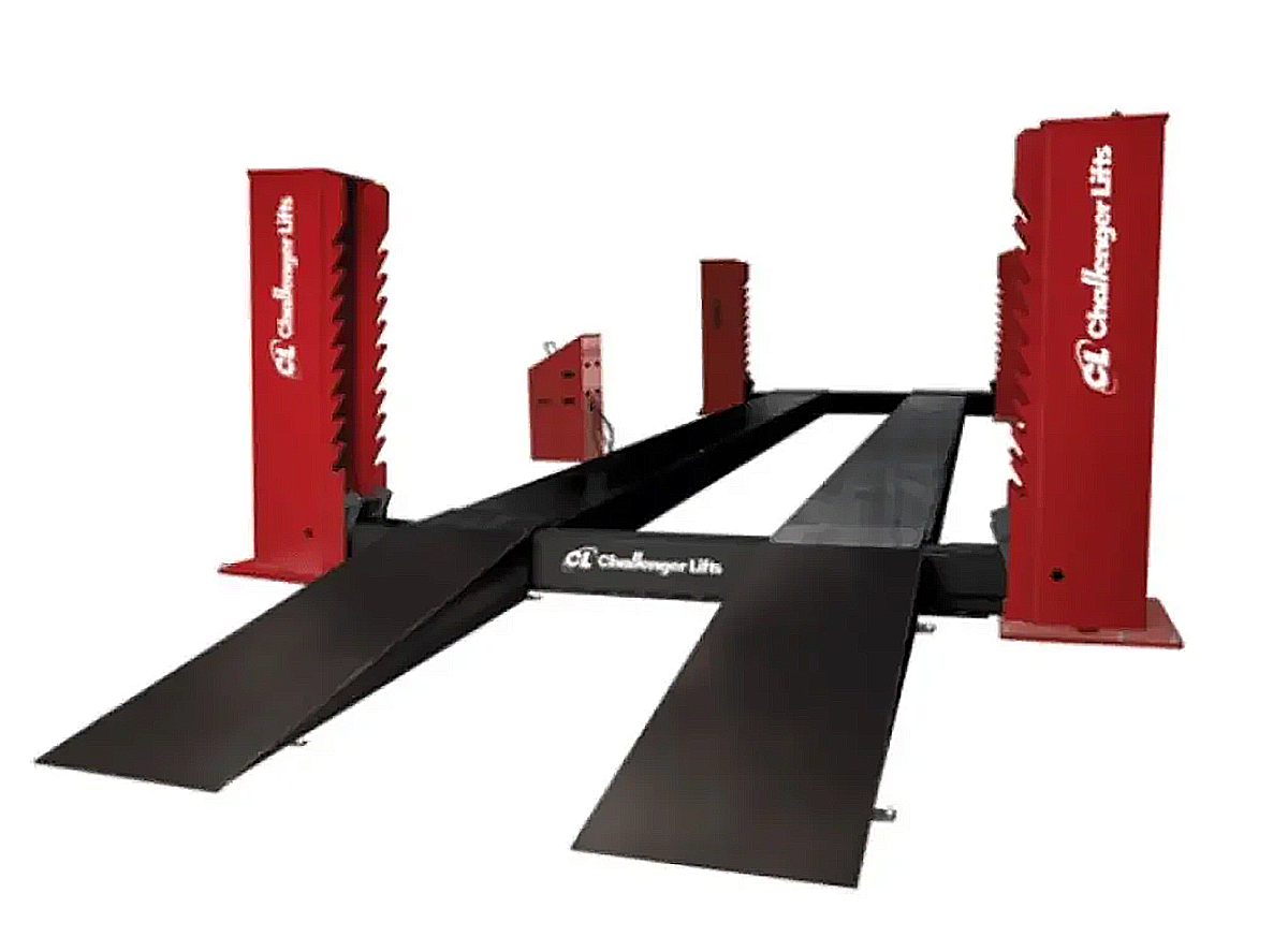 Challenger 44050X 50000lb Heavy-Duty 4 Post Chain-Driven Lift