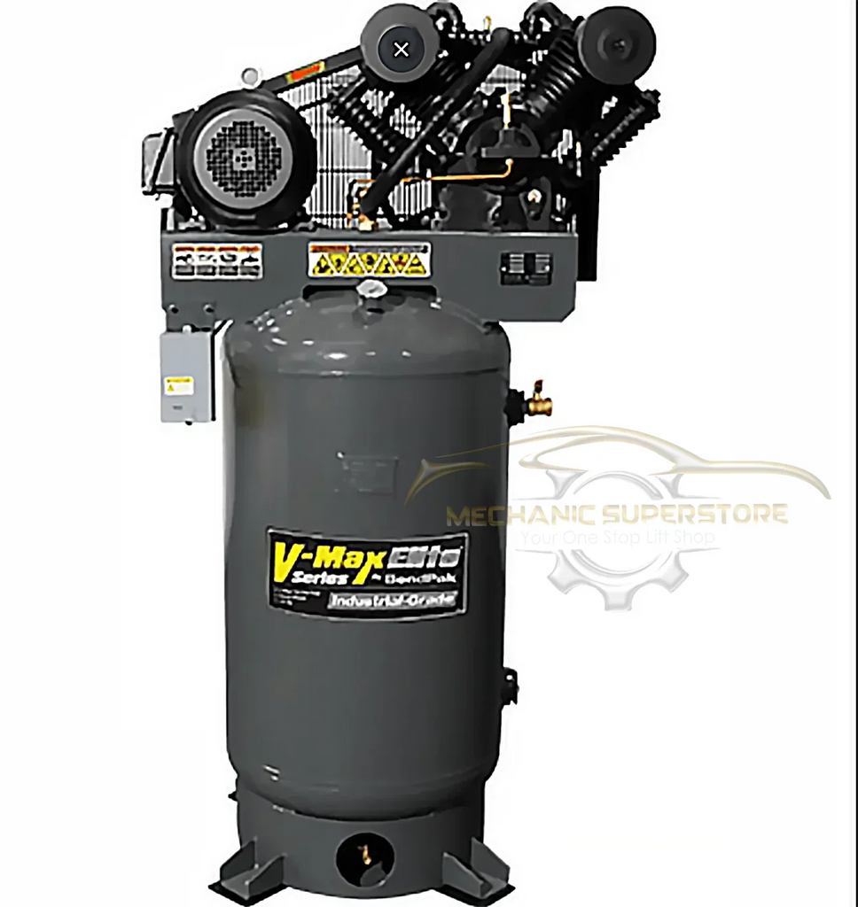 BendPak VMP-10120V-603 V-Max Elite Air Compressor / 10 HP / 120