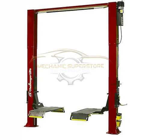 Red Challenger Lifts CL10-XP9 9000 lbs 2 Post Drive-On Pad Lift - Mechanic Super Store