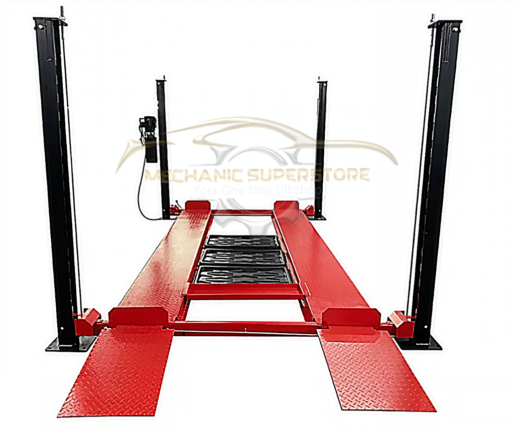 Valor V8 8,000 lb 4 Post Car Lift (Combo)