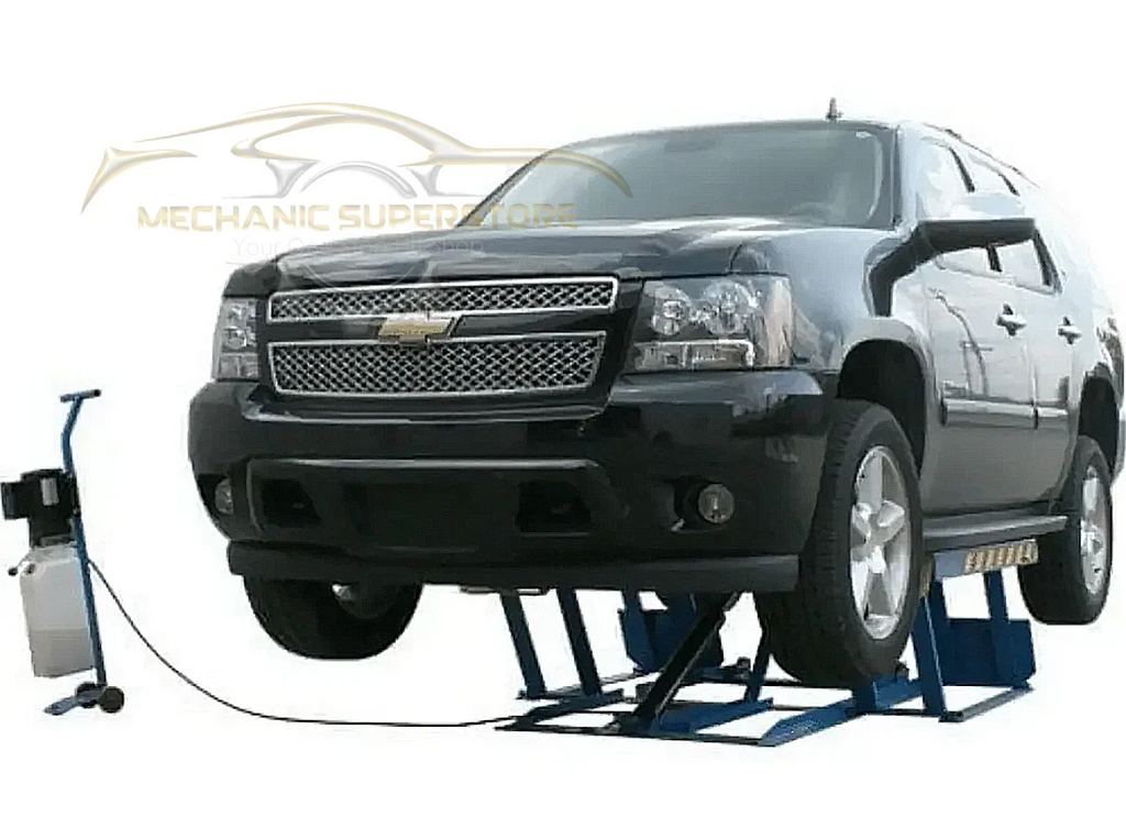 Atlas LR06 Portable Low Rise 6,000 lb Capacity Scissor Lift - Mechanic Super Store