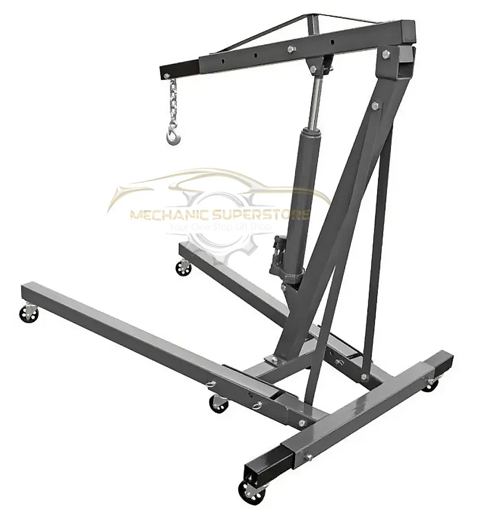 Ranger RSC-2TF 2-Ton Folding Shop Crane / Engine Hoist - Mechanic Super Store