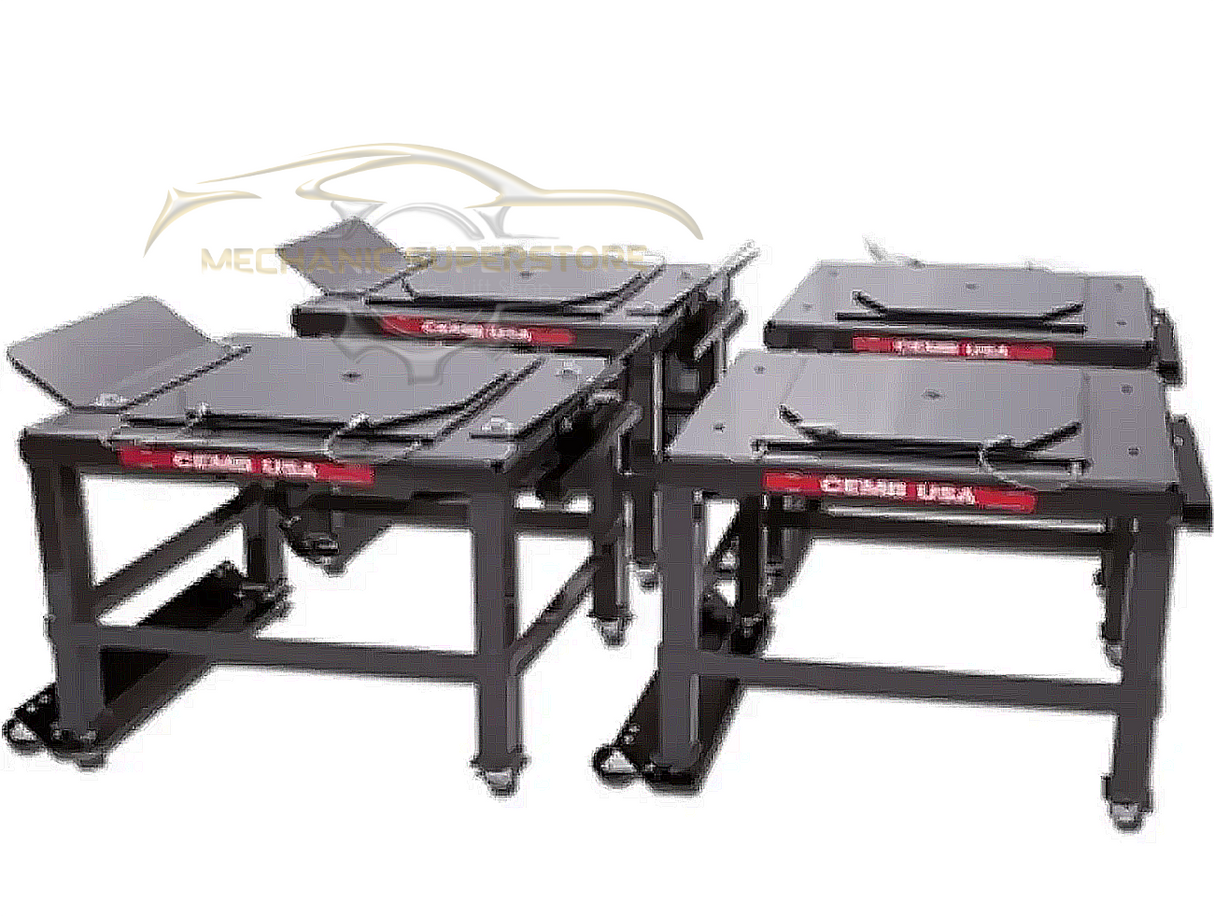 CEMB DWA1100CWAS Complete Wireless Wheel Alignment System w/Wheel Stand Kit